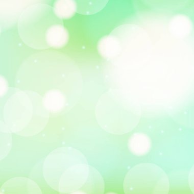 Yeşil baloncuklu arkaplan şablonu tasarımı