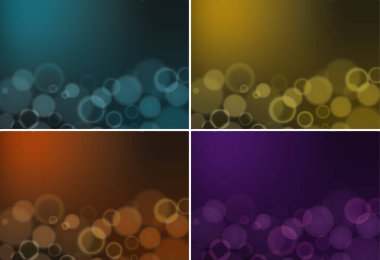 Soyut şablon ile arkaplan şablonu