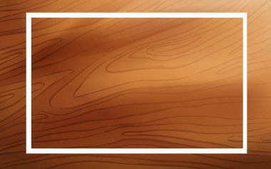 Ahşap tahtayla çerçeve şablonu tasarımı