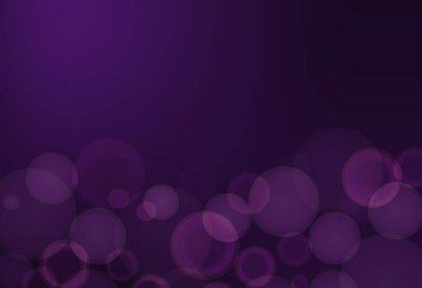 Mor baloncuklu arkaplan şablonu