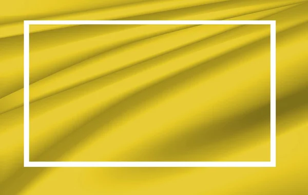 Rahmenvorlage Design mit gelbem Hintergrund — Stockvektor