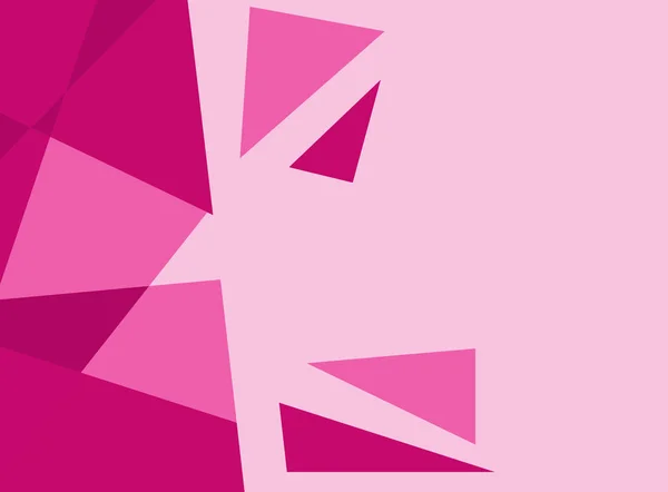Diseño de fondo con patrones abstractos rosados — Vector de stock