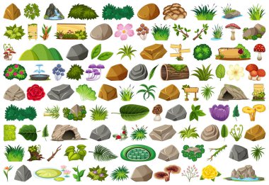 Yalıtılmış nesneler kümesi teması - doğa