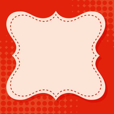 Çerçeveli arkaplan şablonu