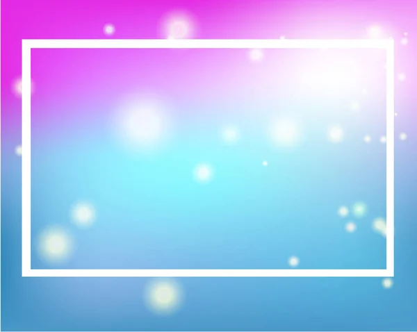 粉色和蓝色背景的框架模板设计 — 图库矢量图片
