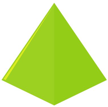 Yeşil üçgenin geometri şekli