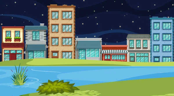 An outdoor scene with shop