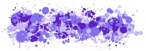 Background design with watercolor splash in purple on white background illustration