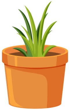 Beyaz arkaplan illüstrasyonunda yeşil yapraklar