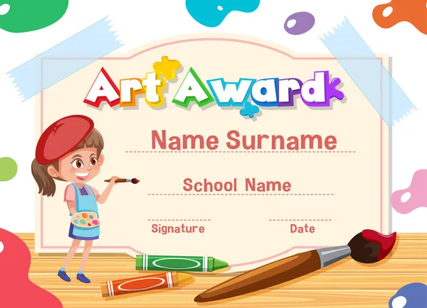 Primary school certificate Vector Art Stock Images | Depositphotos