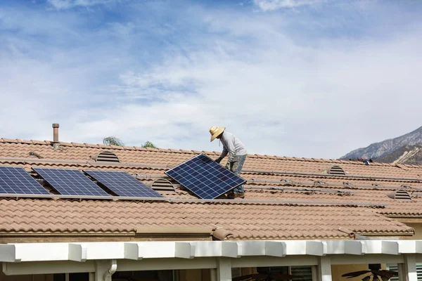 Residential solar installation