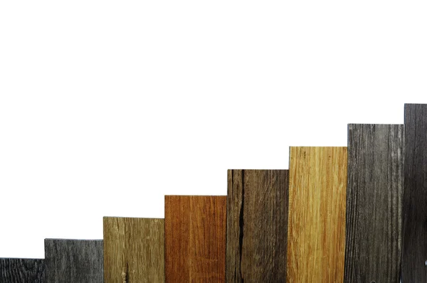 Piso textura de madeira: azulejo de carvalho, telha de bordo, telha castanha, noz — Fotografia de Stock