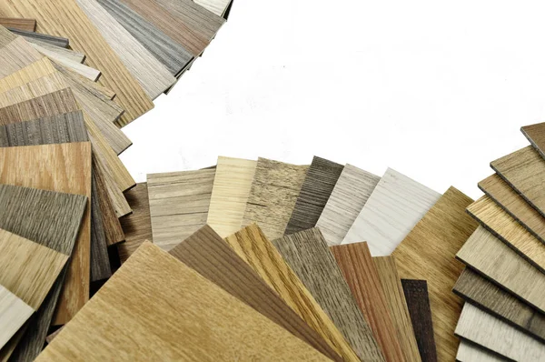 Textura de madera. Arquitecto y decorador de interiores del hogar de escritorio con — Foto de Stock