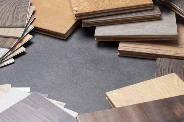 Sample Wood Veneer Texture Floor Laminate Wood Texture Wood Materials — Stock Photo, Image