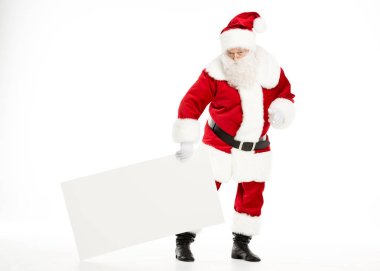 Noel Baba ile beyaz tahta