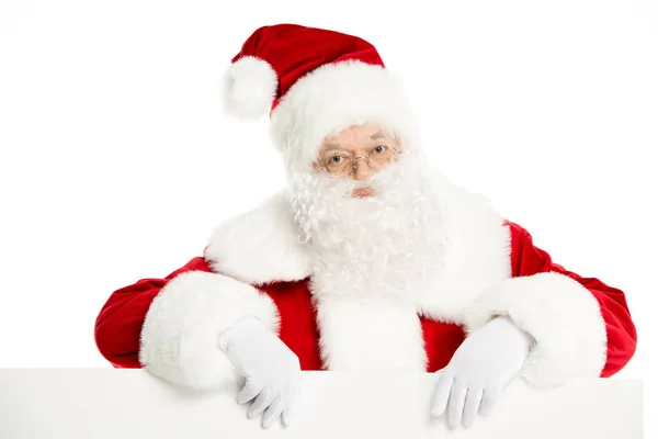 Santa Claus con pizarra blanca — Foto de stock gratis