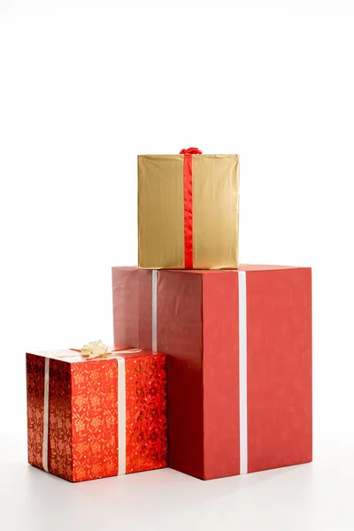 Pile of Christmas gifts — Stock Photo, Image