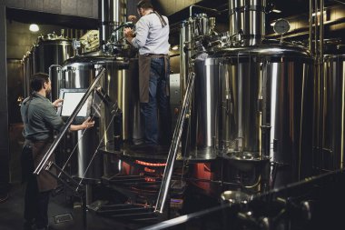 Bira tankları ile çalışma 