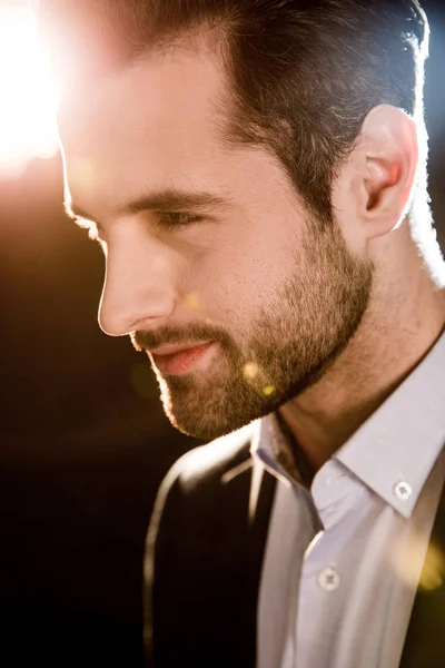 Handsome bearded man — Stock Photo, Image