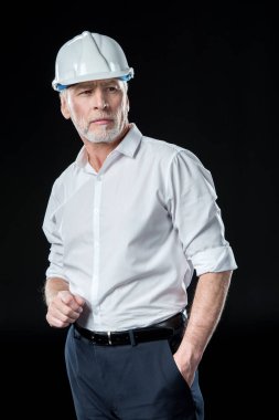 Olgun erkek mimar