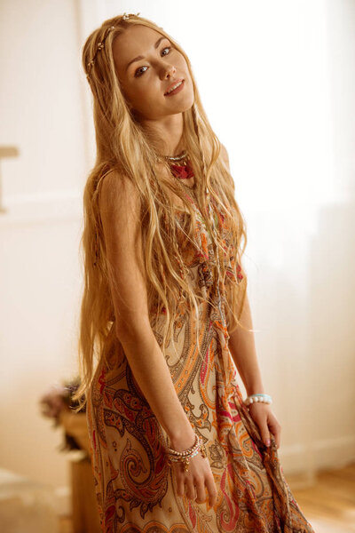 Молодая бохо-женщина
