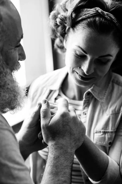 Happy mature couple — Stock Photo, Image