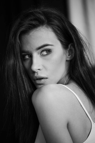 beautiful young woman