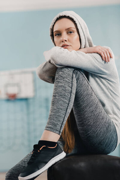 Young sporty woman