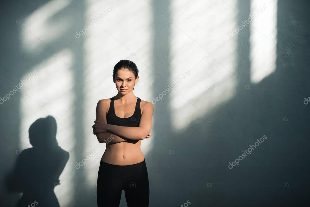 young sporty woman