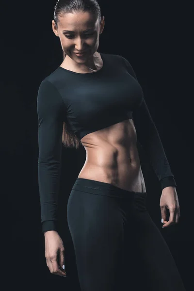 Jonge fitness vrouw — Stockfoto