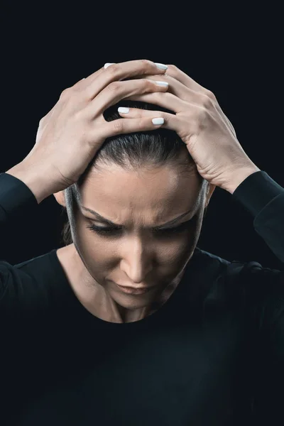 Tired young woman — Stock Photo, Image