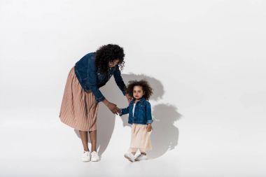Güzel Afro-Amerikan Aile