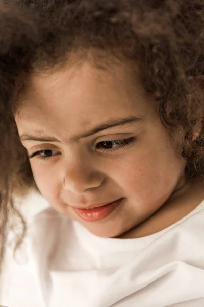 Afro-americano bebê menina — Fotografia de Stock