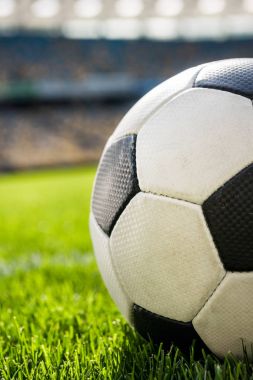 soccer ball on grass clipart