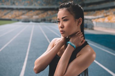 Sporcumuz çalışan pistlerde 