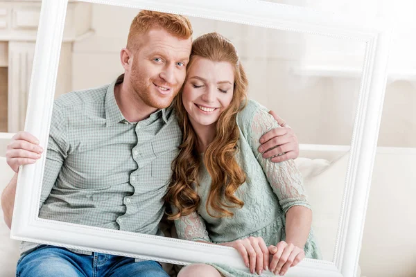 Beautiful young couple — Stock Photo, Image