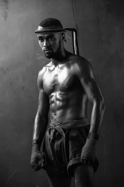 Muay Thai atlet — Fotografie, imagine de stoc