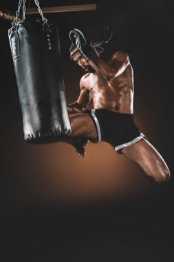 Muay thai boksör 