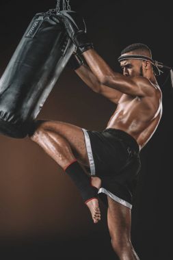Muay thai boksör 