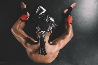 Muay thai boksör 