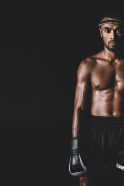 Muay thai boksör 