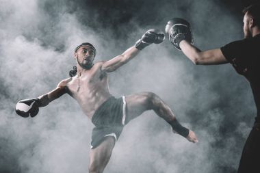 Muay thai boksör 