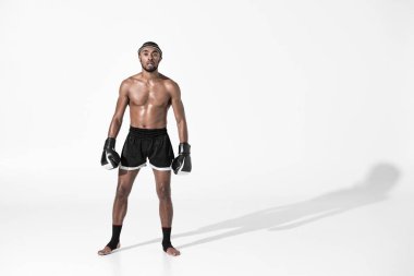 Muay thai boksör 