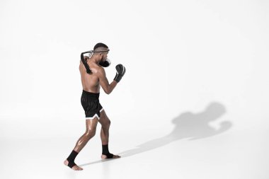 Muay thai boksör 