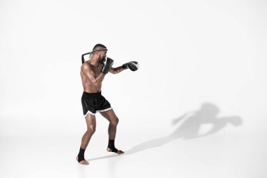 Muay thai boksör 