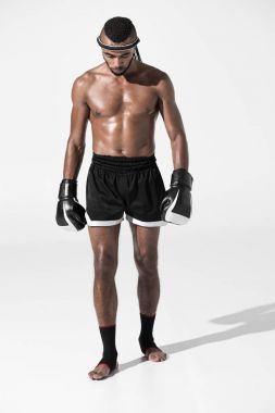 Muay thai boksör 