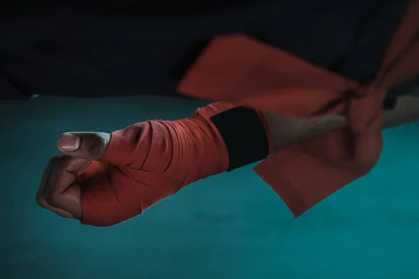 Muay Thai athlete — Stock Photo, Image