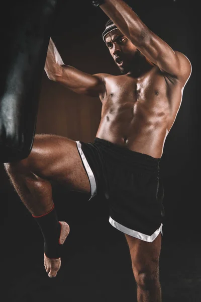 Muay thai fighter — Photo