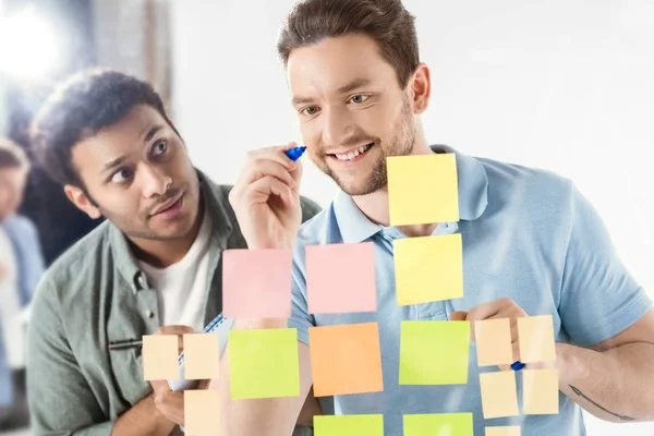 Casual businessmen working at office — Stock Photo, Image