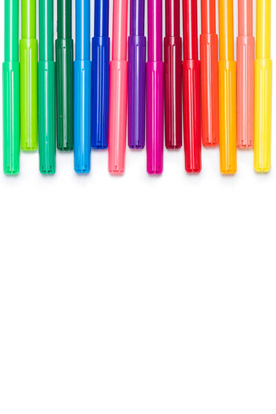 Colorful felt tip pens 
